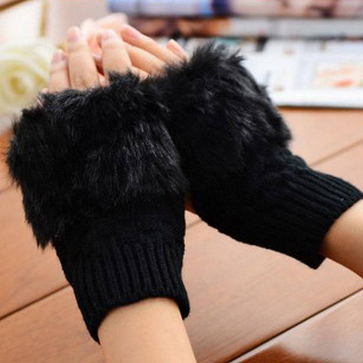 Fancy Wool Gloves For Women