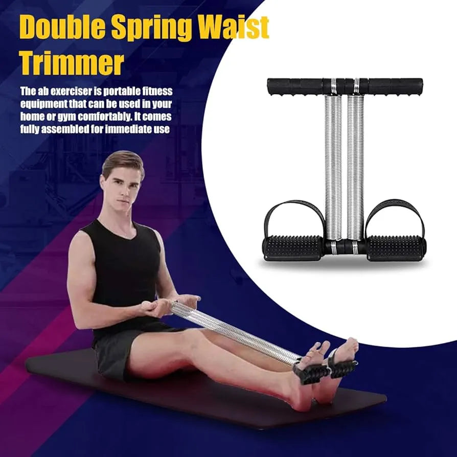 Tummy Trimmer Double Spring Exercise Machine