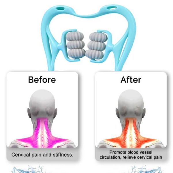 6X FlexiPoint Cervical Relief Roller