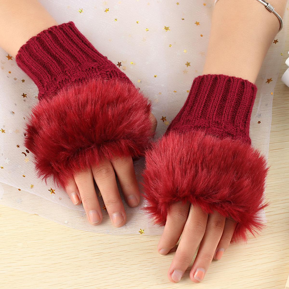 Fancy Wool Gloves For Women