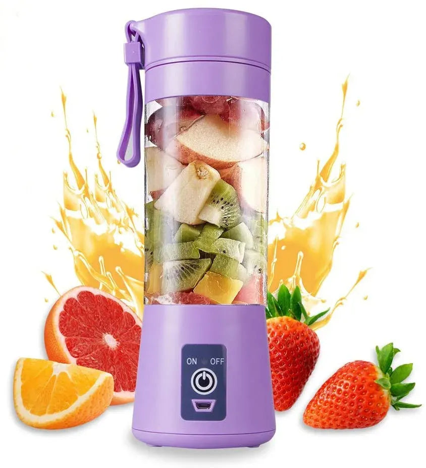 Portable juicer 6  blade blender - NQ MART