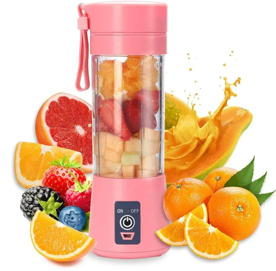 Portable juicer 6  blade blender - NQ MART