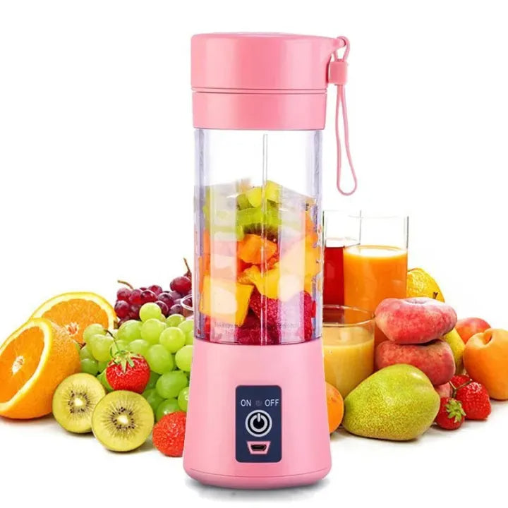 Portable juicer 6  blade blender - NQ MART