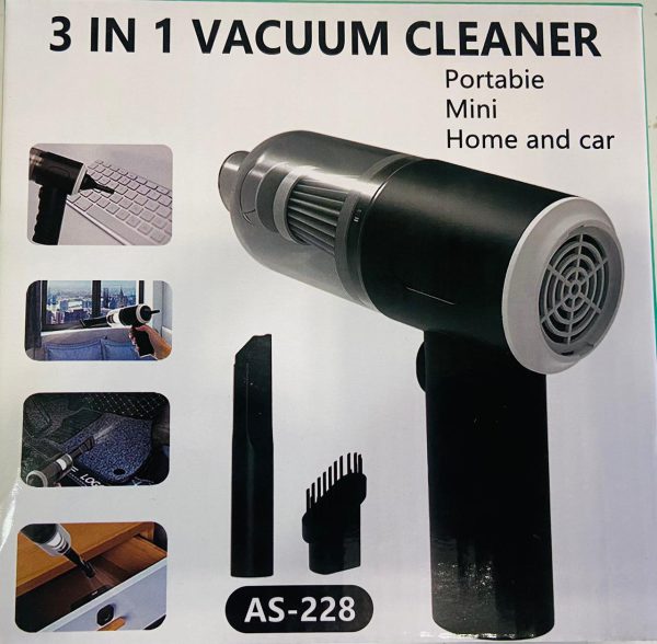 3 in 1 Portable Vacuum Cleaner | Vacuum for Car, Home, &amp; Duster - NQ MART