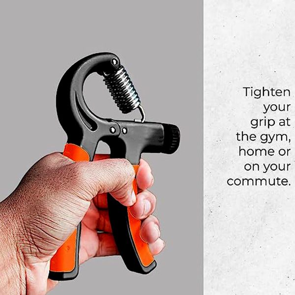 Hand Grip Strengthener – Adjustable Resistance Forearm & amp; Wrist Exerciser